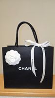 Original Chanel Tüte mit Kamelie \Band